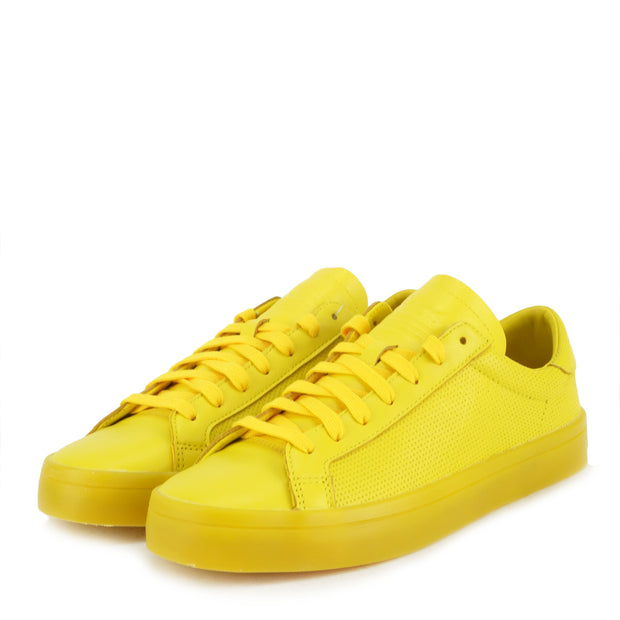 Adidas court vantage yellow Clearance