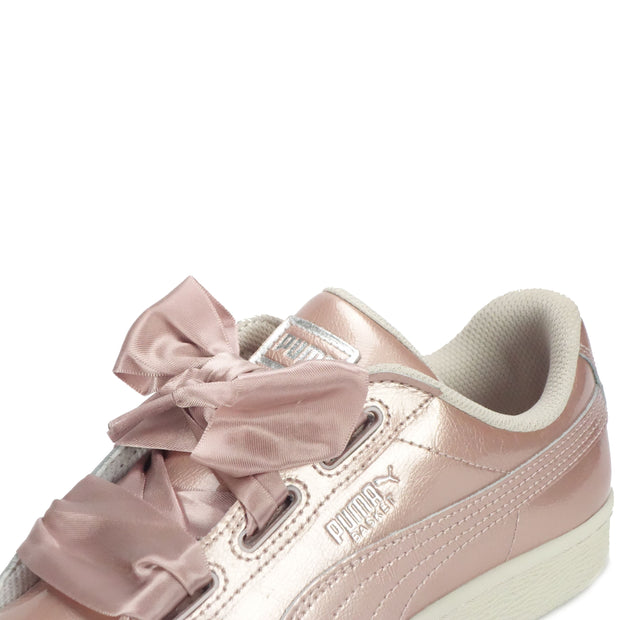 Puma Basket Heart Metal Junior Trainers