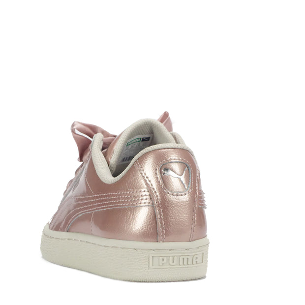 Puma Basket Heart Metal Junior Trainers