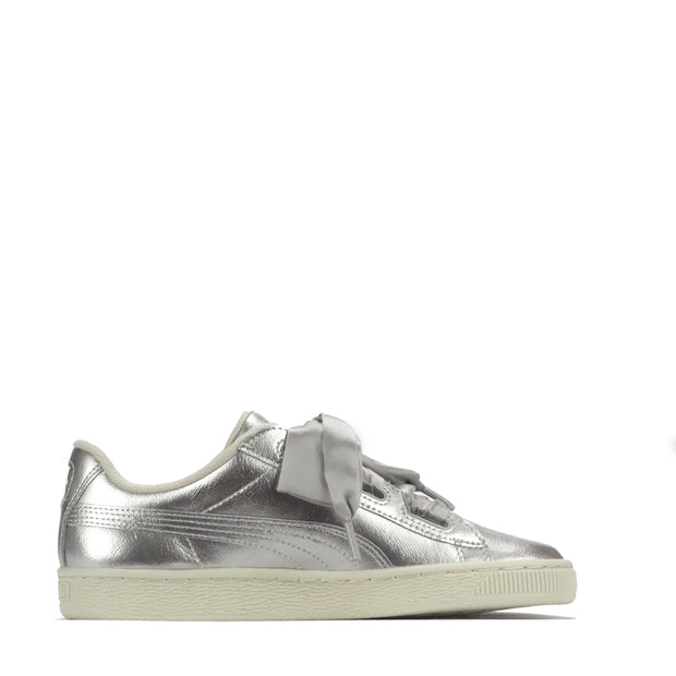 Puma Basket Heart Metal Junior Trainers