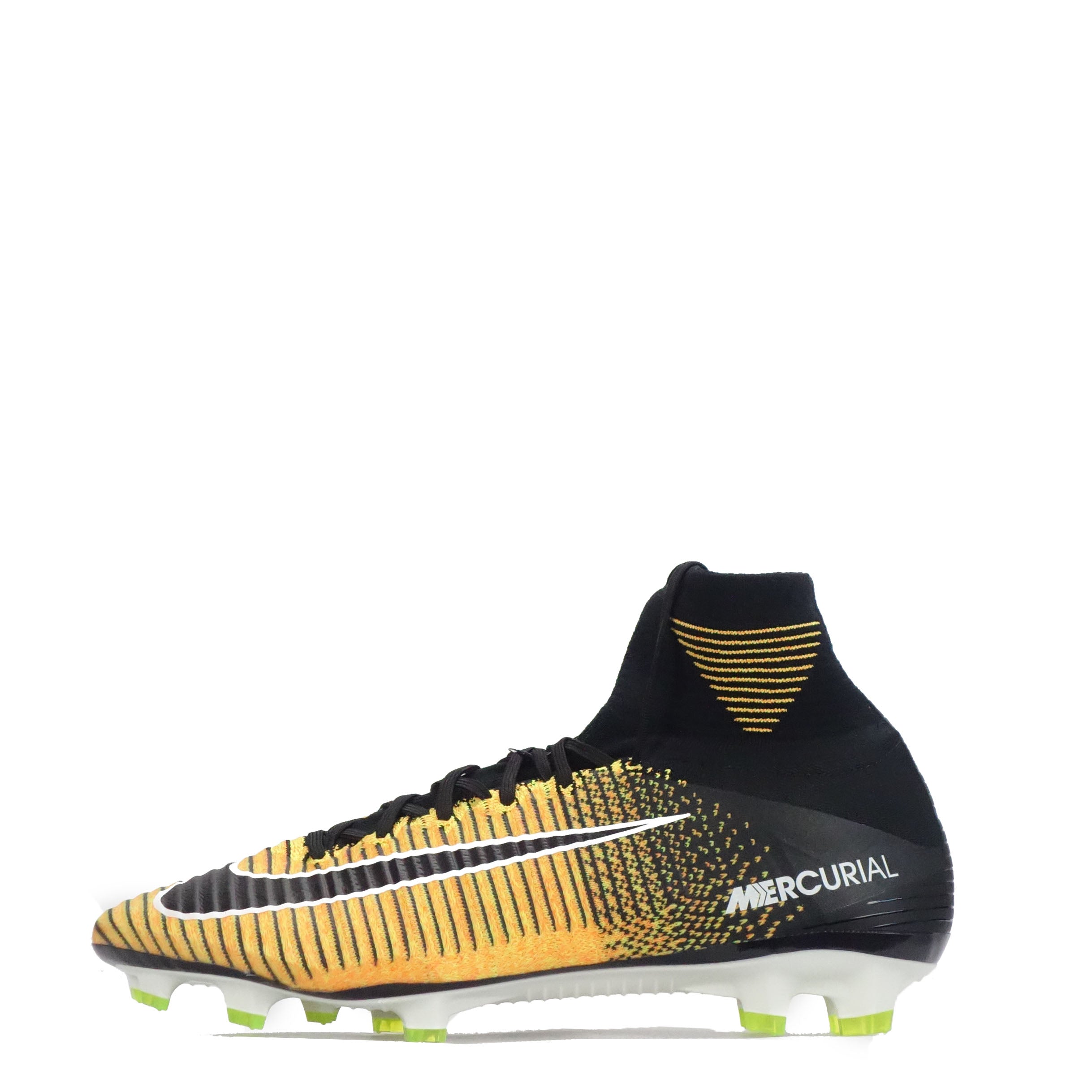 nike mercurial superfly orange and black