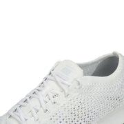 Nike Flyknit Racer Men's Running Shoes, White/White