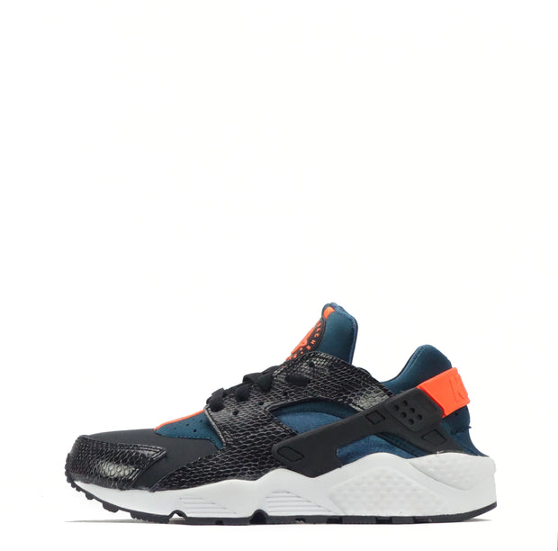 Nike Air Huarache Run Women's Trainers, Black/Crimson